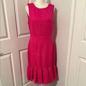 Kate Spade Ruffle Hemmed Sheath Drexd